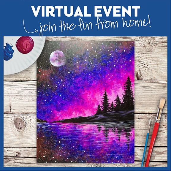 LIVE INTERACTIVE VIRTUAL CLASS - ART KIT INCLUDED (HAVE SUPPLIES? THEN IT'S ONLY $15!)
